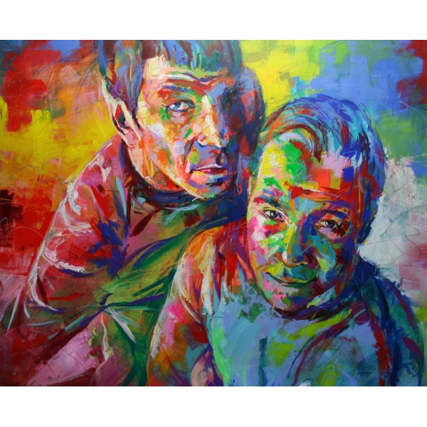 Kirk and Spock